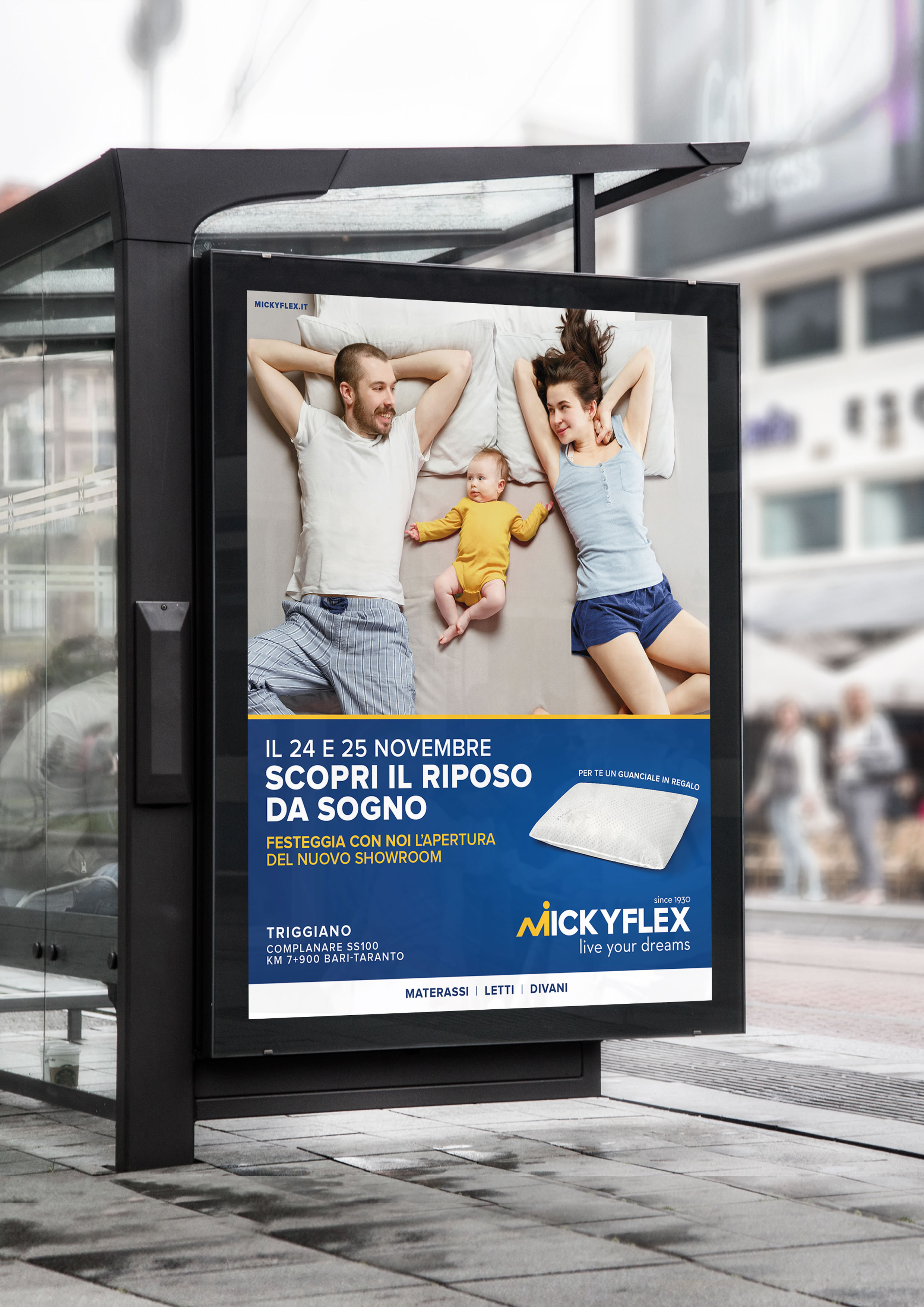 MICKYFLEX - CAMPAGNA APERTURE NUOVI SHOWROOM 2